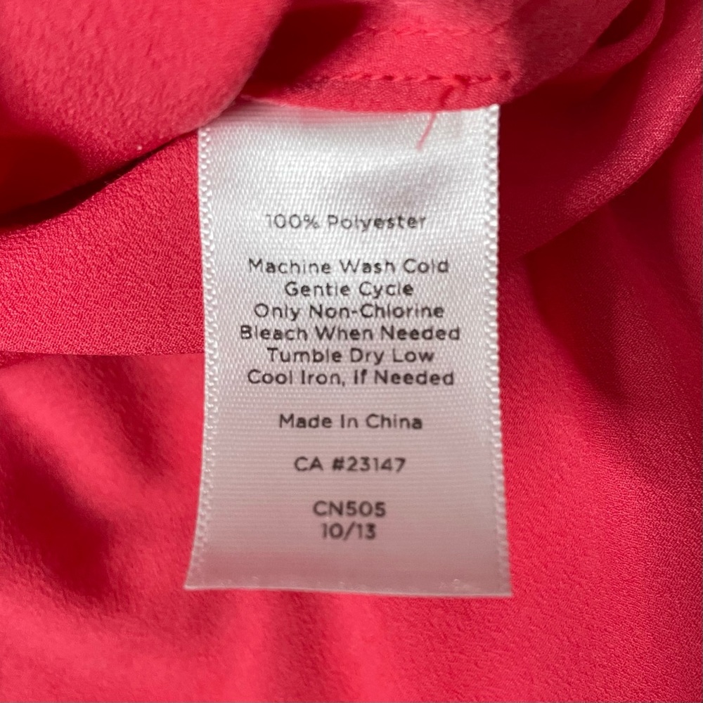 Talbots Roll Tab Button Down Blouse - image 6